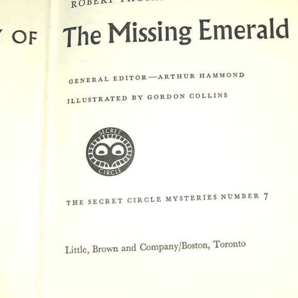 The Mystery of the Missing Emerald by Robert Thomas. No 7 -the secret circle - Picture 3 of 6